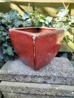 Geglazuurde bloempot voor binnen H15 cm, Ophalen, Binnen