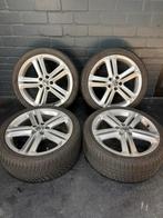 Vw Polo R line Mallory velgen 5x100 winter 17" 6r0601025aa, Banden en Velgen, 17 inch, Personenwagen, Gebruikt