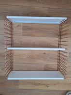 2 x wandrek wit / koper Tomado stijl, Huis en Inrichting, Ophalen, Gebruikt