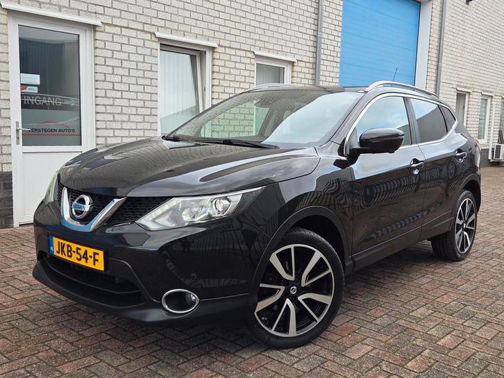 Nissan Qashqai 1.6 Tekna Airco-Panorama-360Camera-Keyless, Auto's, Nissan, Bedrijf, Te koop, Qashqai, Achteruitrijcamera, Airbags