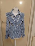 Prachtige blouse van Jubylee maat S/M, Jubylee, Blauw, Ophalen of Verzenden, Zo goed als nieuw