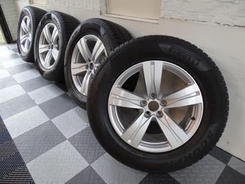 Set Audi Q7 Originele LMV Pirelli Winderbanden z.g.a.n. beschikbaar voor biedingen