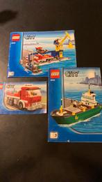 Lego city 4645 haven (met vrachtschip, vrachtwagen en kraan), Ophalen of Verzenden, Zo goed als nieuw