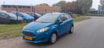Ford Fiësta 1.0 48KW/65PK 5D 2013 Blauw, Auto's, Stof, Zwart, 525 kg, Blauw