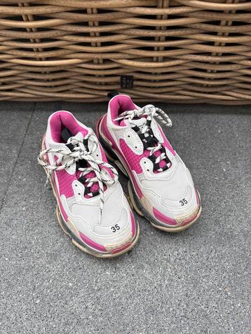 Balenciaga Triple S Sneakers Roze Maat 35 beschikbaar voor biedingen