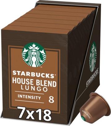 7 dozen Starbucks by Nespresso capsules House Blend  beschikbaar voor biedingen