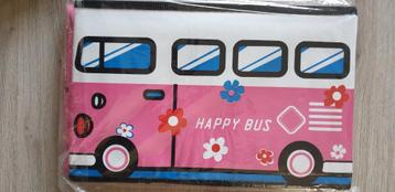 VW Volkswagen look opvouwbare poef rose nieuw flower power beschikbaar voor biedingen