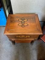 Zweedse vintage naaikist / handwerktafel., Antiek en Kunst, Ophalen of Verzenden