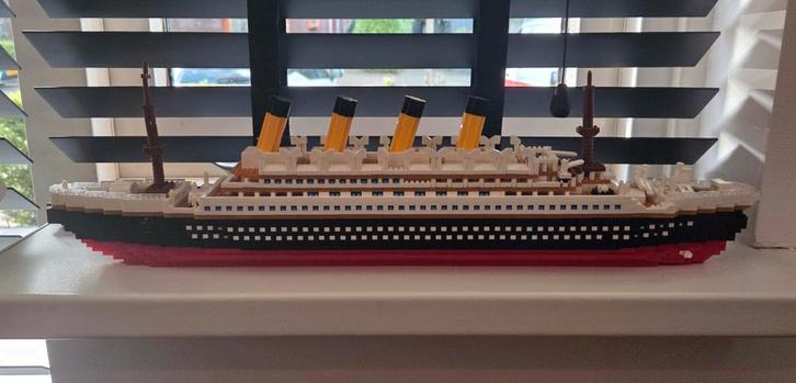 Lego Mini Titanic - Prachtig Model!, Kinderen en Baby's, Speelgoed | Duplo en Lego, Zo goed als nieuw, Lego, Complete set, Ophalen of Verzenden