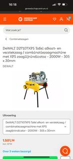 Dewalt zaagtafel, Doe-het-zelf en Verbouw, Gereedschap | Zaagmachines, 70 mm of meer, Ophalen of Verzenden, Zo goed als nieuw