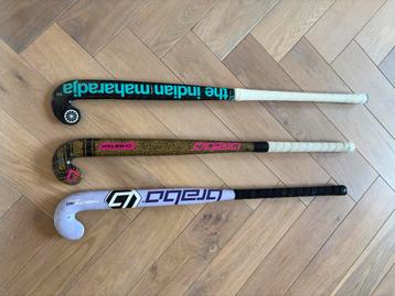 Hockeysticks brabo en indiana maharadja beschikbaar voor biedingen