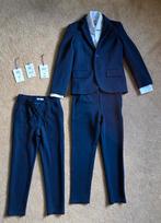 Colbert jasje blazer donkerblauw pak 134 140 broek overhemd, Kinderen en Baby's, Kinderkleding | Maat 134, Ophalen of Verzenden