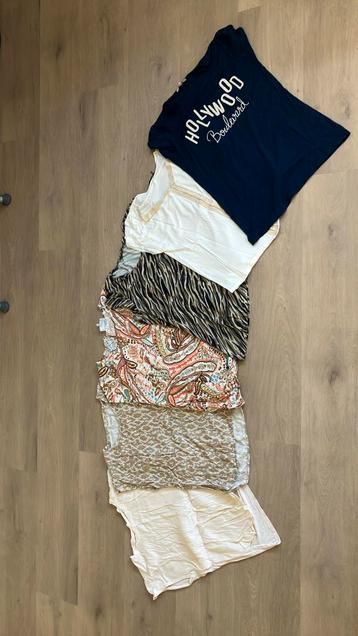 6 dames tops/shirts maat 40 (Nikkie, Yaya, Geisha) beschikbaar voor biedingen