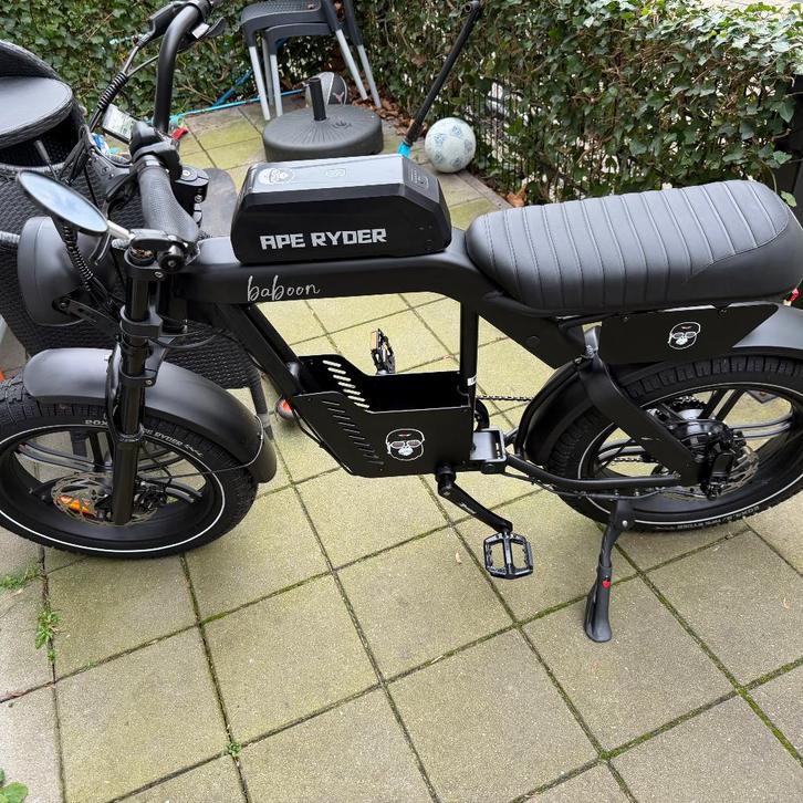 Ape Ryder V20 Baboon Black, Fietsen en Brommers, Elektrische fietsen, Nieuw, Overige merken, 59 cm of meer, Ophalen