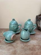 Celadon kraanvogel thee servies. Koreaans, Antiek en Kunst, Ophalen of Verzenden