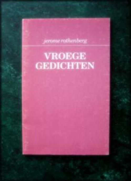 VROEGE GEDICHTEN - Jerome Rothenberg, Boeken, Gedichten en Poëzie, Zo goed als nieuw, Verzenden