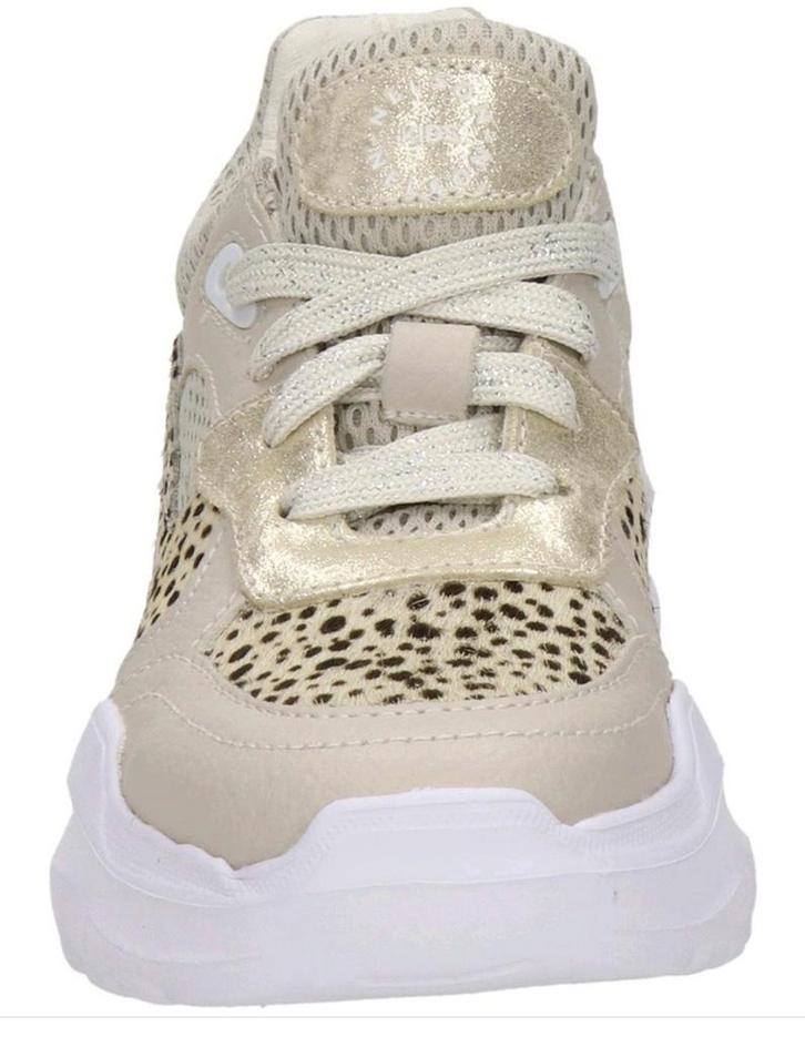 Bijzondere sneakers jachtluipaardbont / goud echt leer mt.37, Kinderen en Baby's, Kinderkleding | Schoenen en Sokken, Zo goed als nieuw