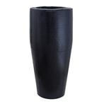 Uniek mooie hoge VAAS Bloempot plantenbak Zwart CROCO leder, Huis en Inrichting, Ophalen, Overige materialen, Info@ptmd.nl, Nieuw