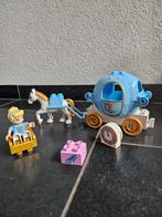 Duplo Assepoester koets en extra's 6153, Ophalen of Verzenden, Gebruikt, Duplo