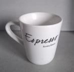 2 witte kopjes espresso van Riviera Maison, Ophalen of Verzenden, Zo goed als nieuw, Overige stijlen, Kop(pen) en/of Schotel(s)