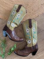 Sonora flowerboots 41 western boots bohemian laarzen met hak, Hoge laarzen, -, Ophalen of Verzenden, Zo goed als nieuw