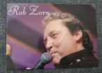 Rob Zorn ( zanger) - Strooikaart,  fanclubkaart., Ophalen, Zo goed als nieuw, Foto of Kaart