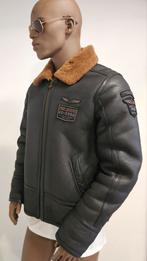 PME Legend real sheepskin lammycoat leren jas (XL) zgan