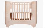 Leander meegroeibed / ledikant whitewash, Ophalen, Gebruikt, 140 tot 160 cm, 70 tot 85 cm