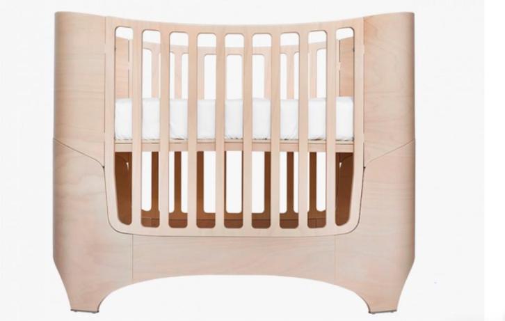 Leander meegroeibed / ledikant whitewash, Kinderen en Baby's, Kinderkamer | Bedden, Gebruikt, 140 tot 160 cm, 70 tot 85 cm, Ophalen