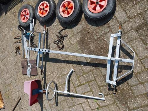 Kindertrekker verstelbaar in lengte zelf opbouwen, Kinderen en Baby's, Speelgoed | Buiten | Skelters, Gebruikt, Overige merken