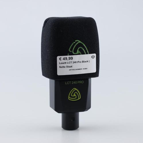 Lewitt LCT 240 Pro Black | Nette Staat, Muziek en Instrumenten, Microfoons, Zo goed als nieuw