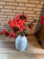 Mooie rode kunstbloemen voor decoratie, Ophalen of Verzenden, Nieuw, Binnen
