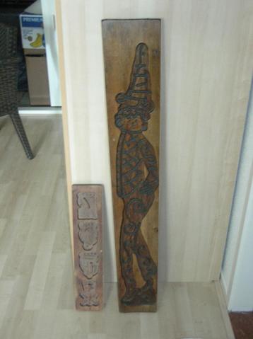 klein model speculaasplank met 4 vormtjes beschikbaar voor biedingen