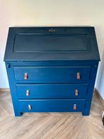Vintage secretaire bureau met lades, Ophalen, Gebruikt, Vintage