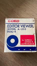 Editor viewer (GOKO) model A-200 dual-8, Ophalen