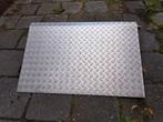 Traanplaat aluminium opstapje, Doe-het-zelf en Verbouw, Ophalen, Gebruikt, Aluminium