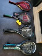 Tennis raket voor gezin 4 x, Ophalen of Verzenden, Zo goed als nieuw