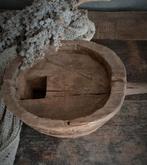 Oude houten waterschaal!, Nieuw, Ophalen of Verzenden