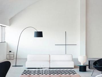 5x Foscarini Twiggy Vloerlamp Zwart Metaal - LED & Dimmer beschikbaar voor biedingen