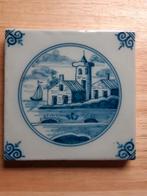 Tegel Makkum Tichelaar handmade 12,8 bij 12,8 cm, Antiek en Kunst, Ophalen of Verzenden