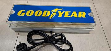 Goodyear lichtbakje banden reclame werkplaats mancave tl  beschikbaar voor biedingen