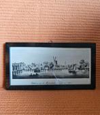 Historisch dorpsgezicht Uithoorn 1880 Ingelijste prent, Ophalen of Verzenden