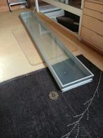 Glazen vitrine, met aluminium profiel, Ophalen of Verzenden, Zo goed als nieuw