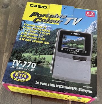 Casio - LCD Color television TV-770 beschikbaar voor biedingen
