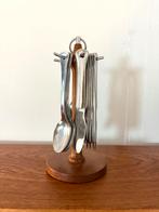 Vintage Deense Frigast RVS pantry bestek spindel ‘60, Ophalen of Verzenden, Zo goed als nieuw, Rvs of Chroom, Vaatwasserbestendig