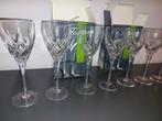 wedgwood toscane wijnglazen wit glazen 7x witte wijn kristal, Ophalen of Verzenden, Zo goed als nieuw, Overige typen