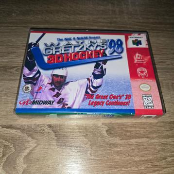 Wayne Gretzky's 3D Hockey '98 Game case beschikbaar voor biedingen