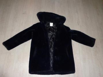 zwarte warme dameswinterjas van Sandro,maat 38    beschikbaar voor biedingen