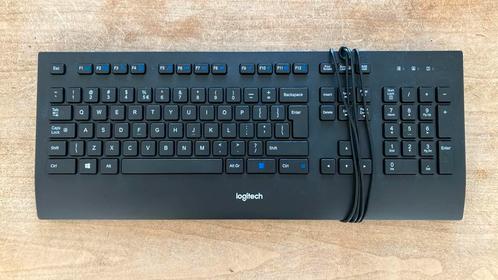 Logitech toetsenbord K280e (QWERTY), Computers en Software, Toetsenborden, Zo goed als nieuw, Qwerty, Bedraad, Ergonomisch, Ophalen of Verzenden