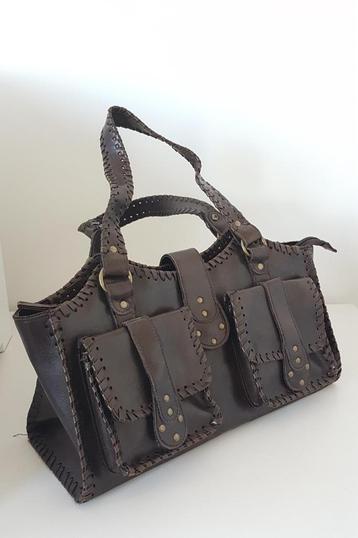 Bruin leren damestas Dolcis beschikbaar voor biedingen